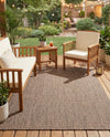 Seaside Serenity Collection Area Rug - Veranda (Light Brown) Rectangle Light Brown  lifestyle 26