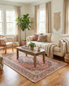 Savannah Threads Collection Area Rug -  Chihuahuan Rectangle Red  lifestyle 7