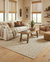 Savannah Escape Collection Area Rug - Mara Rectangle Khaki  lifestyle 10