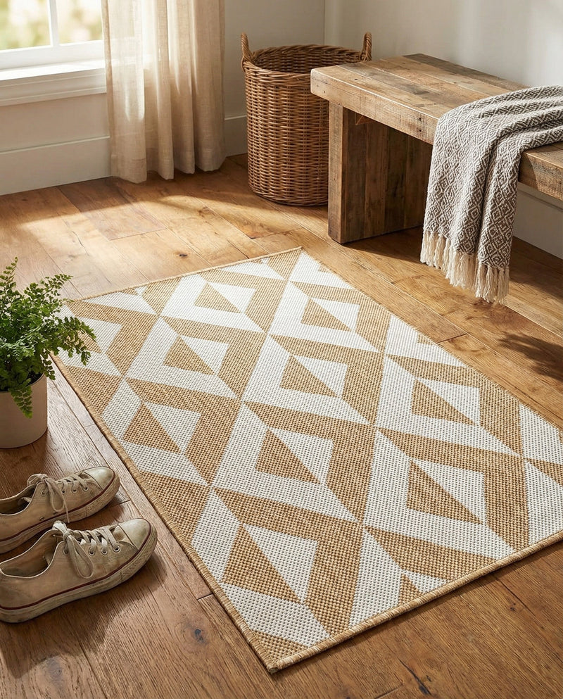 Urban Oasis Rugs Collection Area Rug -  Highrise (Beige) Rectangle Beige  lifestyle 6