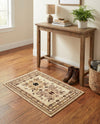 Tabriz Tapestries Collection Area Rug - Azerbaijan (Ivory) Rectangle Ivory  lifestyle 8