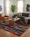 Urban Terrace Collection Area Rug -  Courtyard Rectangle Multi  lifestyle 6
