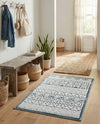 Metro Heights Collection Area Rug -  Chelsea Rectangle Blue  lifestyle 7