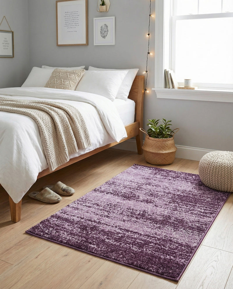 Studio Haven Collection Area Rug -  Gallery (Violet) Rectangle Violet  lifestyle 20