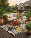 Outdoor Marrakesh Collection Area Rug -  Tetouan Rectangle Multi  lifestyle 14