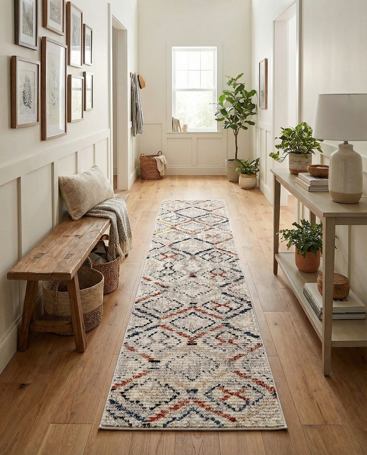 Santa Fe Trails Collection Area Rug - Canyon Runner Multi  lifestyle 114