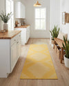 Urban Terrace Collection Area Rug -  Chelsea (Yellow) Runner Yellow  lifestyle 83