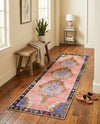 Heritage Elegance Collection Area Rug -  Winterthur (Pink) Runner Pink  lifestyle 40