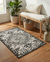 Urban Oasis Rugs Collection Area Rug -  Penthouse (Charcoal Gray) Rectangle Charcoal Gray  lifestyle 6
