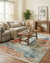 Caribbean Breeze Collection Area Rug -  Isla Rectangle Cream  lifestyle 13