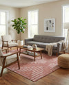 Urban Terrace Collection Area Rug -  Chelsea (Rust Red) Rectangle Rust Red  lifestyle 10