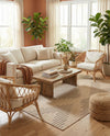 Sahara Sands Collection Area Rug -  Merimde Rectangle Natural  lifestyle 16