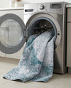 Laguna Sands Collection Area Rug - Catalina Rectangle Teal Ivory  lifestyle 35