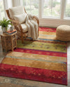Urban Terrace Collection Area Rug -  Rooftop Rectangle Multi  lifestyle 30