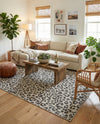 Savannah Escape Collection Area Rug -  Amazon (Light Gray) Rectangle Light Gray  lifestyle 23