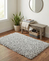 Eternal Plush Oasis Collection Area Rug -  Tranquility (Ash) Rectangle Ash  lifestyle 9