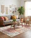 Georgetown Rugs Collection Area Rug - Dupont (Light Multi) Rectangle Light Multi  lifestyle 23