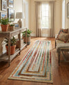 Outdoor Marrakesh Collection Area Rug -  Ouarzazate Runner Multi Beige  lifestyle 63