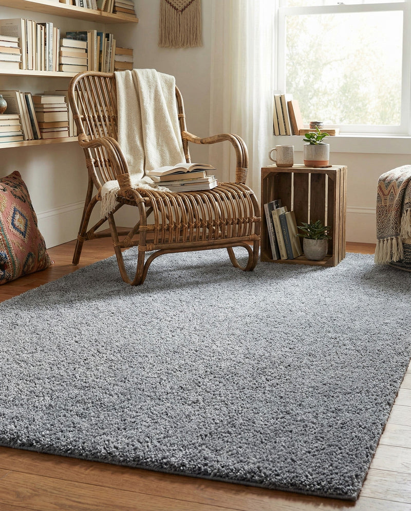 Alpine Plush Collection Area Rug -  Cortina (Sterling) Rectangle Sterling  lifestyle 23