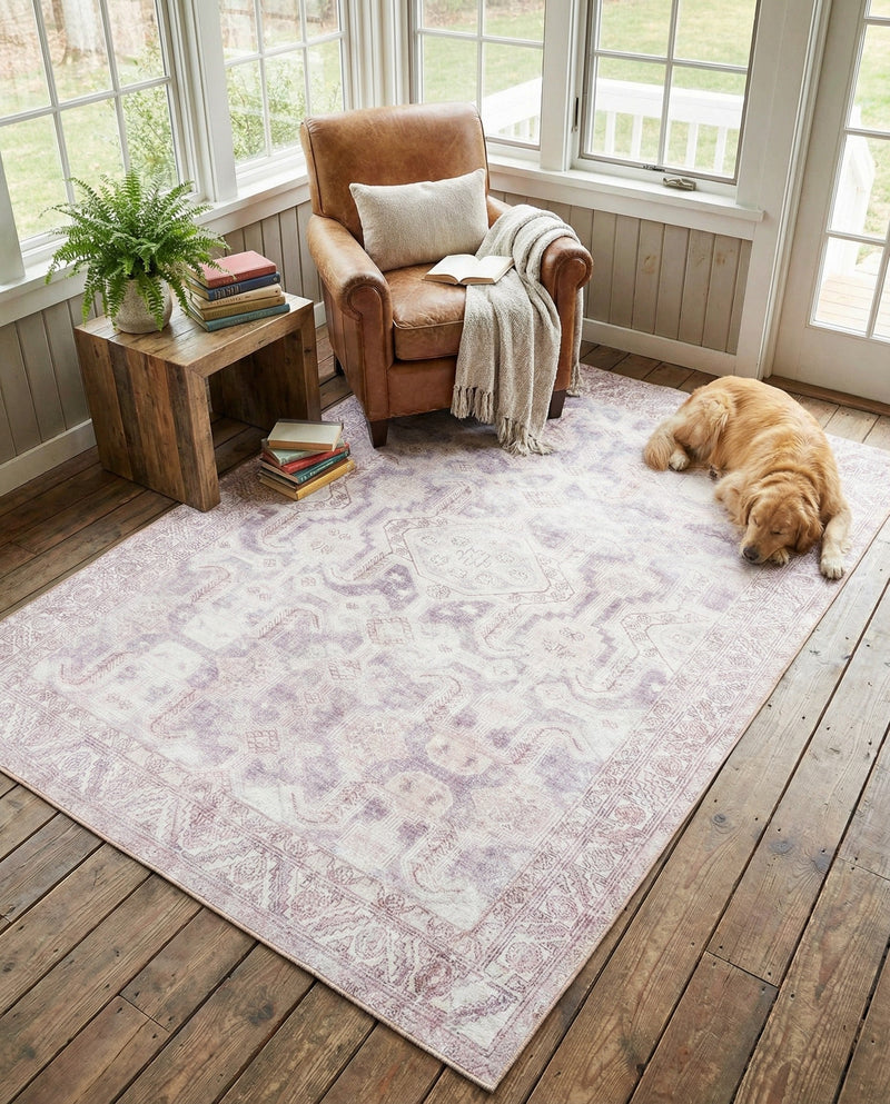 Heritage Elegance Collection Area Rug -  Charlottenburg Rectangle Gray  lifestyle 8