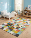 Wonder Tykes Collection Area Rug -  Mythic Rectangle Multi  lifestyle 5