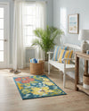 Seaside Haven Rugs Collection Area Rug -  Nautical Rectangle Multi  lifestyle 9