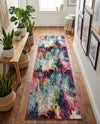 Chromatic Oasis Collection Area Rug -  Oasis Runner Multi  lifestyle 65