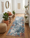 Dresden Elegance Collection Area Rug -  Seiffen Runner Multi  lifestyle 55
