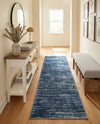 Sahara Essence Collection Area Rug - Oasis (Blue) Runner Blue  lifestyle 61