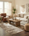 Gobi Sands Collection Area Rug -  Badain Rectangle Cream  lifestyle 18