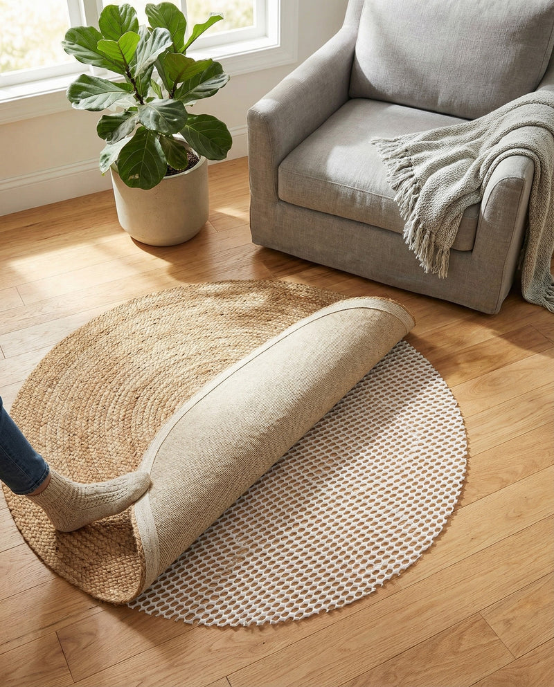 GripGuard Collection Rug Pad - Steadfast Round   lifestyle 40