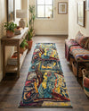 Autumnal Tapestry Collection Area Rug - Harvestville Runner Multi  lifestyle 67