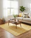 Urban Oasis Rugs Collection Area Rug -  Boulevard (Yellow Ivory) Rectangle Yellow Ivory  lifestyle 14