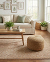 Garden Lattice Charm Collection Area Rug - Arbor (Beige) Rectangle Beige  lifestyle 4