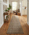 Seaside Stripes Collection Area Rug -  Boardwalk (Natural) Runner Natural  lifestyle 32