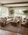 Savannah Jute Collection Area Rug - Malibu Rectangle Multi  lifestyle 7