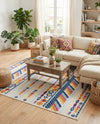 Bahama Breeze Outdoor Collection Area Rug -  Bimini Rectangle Gray  lifestyle 8