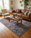 Vintage Memories Collection Area Rug -  Hindsight Rectangle Multi  lifestyle 4