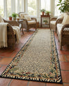 Savannah Sojourn Collection Area Rug -  Moremi Runner Cream  lifestyle 60