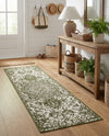 Urban Oasis Rugs Collection Area Rug -  Penthouse (Green) Runner Green  lifestyle 76