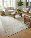 Bahama Breeze Outdoor Collection Area Rug -  Eleuthera Rectangle Gray  lifestyle 31