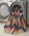 Colorburst Oasis Collection Area Rug -  Mirage Octagon Multi  lifestyle 47