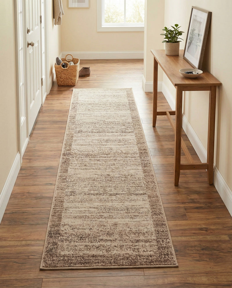 Studio Haven Collection Area Rug -  Conservatory (Beige) Runner Beige  lifestyle 52