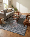 Heritage Elegance Collection Area Rug -  Uffizi Rectangle Gray  lifestyle 31