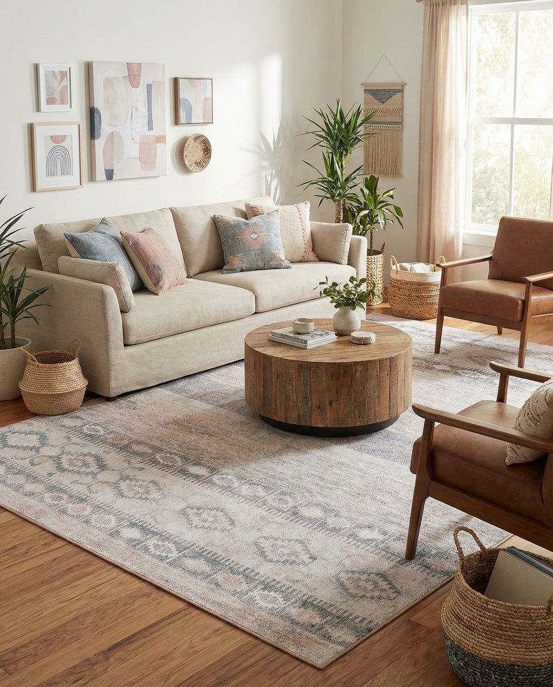 Heritage Elegance Collection Area Rug -  Edinburgh Rectangle Gray  lifestyle 43