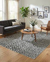 Urban Oasis Rugs Collection Area Rug -  Terrace (Black) Rectangle Black  lifestyle 26