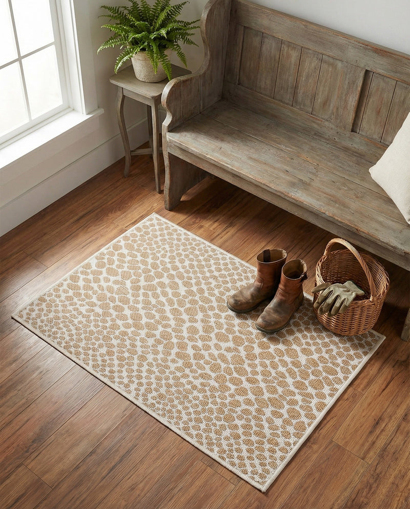 Urban Oasis Rugs Collection Area Rug -  Terrace (Dark Beige) Rectangle Dark Beige  lifestyle 21