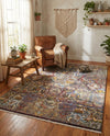 Bazaar Chic Collection Area Rug -  Safi Rectangle Multi  lifestyle 12