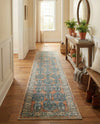Seville Stripes Collection Area Rug -  Granada (Brick Red) Runner Brick Red  lifestyle 51
