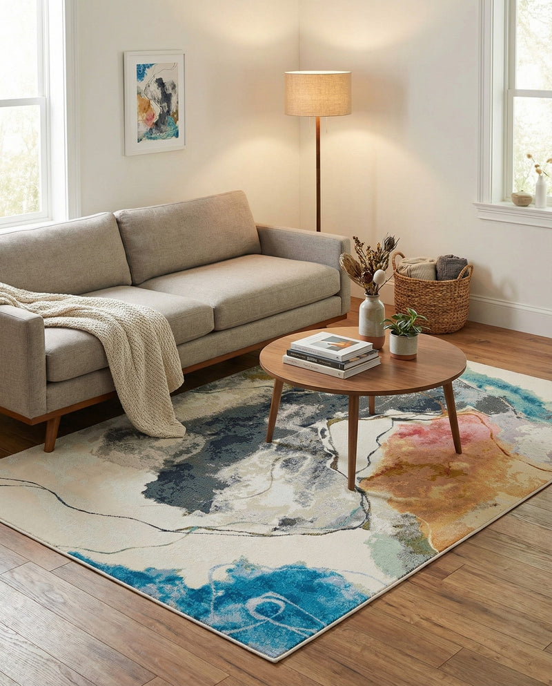 Urban Terrace Collection Area Rug -  Arbor Rectangle Multi  lifestyle 14